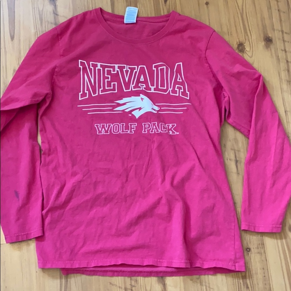 Nevada Wolf Pack pink shirt
